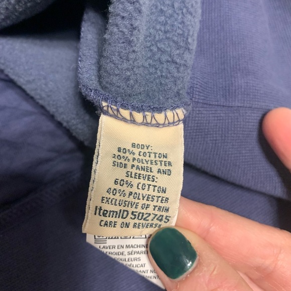 Women's Blue Quilted Sweater - Picture 5 of 5